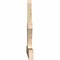 Ekena Millwork Richland Rough Sawn Timber Gable Bracket, Douglas Fir, 60"W x 27"H x 2"D x 4"F, 11/12 Pitch GBW060X27X0204RIC00RDF - alternate 5